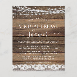 Lámina Ducha de Novia Virtual Presupuesto Decoración Rúst