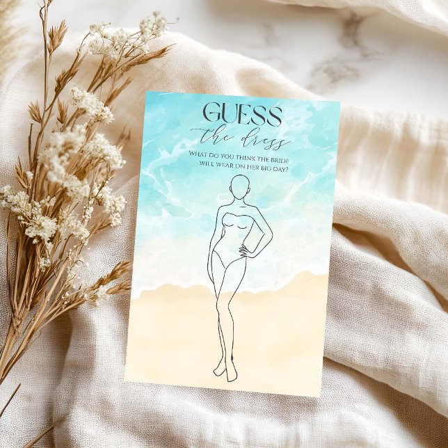 Lámina Ducha De Novias En La Playa De Verano Adivina El V (Subido por el creador)