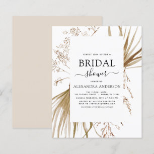 Lámina Ducha nupcial Boho Boho Boho Grass