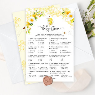 Lámina Dulce como puede ser bebé trivia juego de ducha be