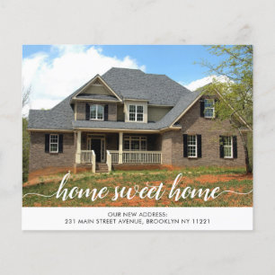 Lámina Dulce de casa de presupuesto Nueva dirección Foto 