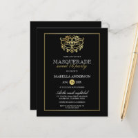 Dulce de Oro Presupuestario y Mascarada Negra 16 F