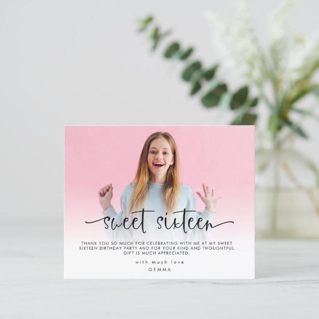 Lámina Dulce Dulce De Foto Presupuestaria (Anverso de pie)