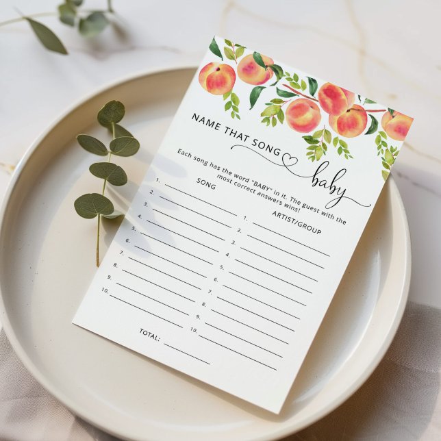 Lámina Dulce nombre de melocotón de esa canción juego de  (Subido por el creador)