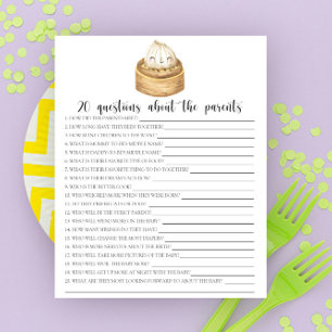 Lámina Dumpling - 20 preguntas acerca de los padres