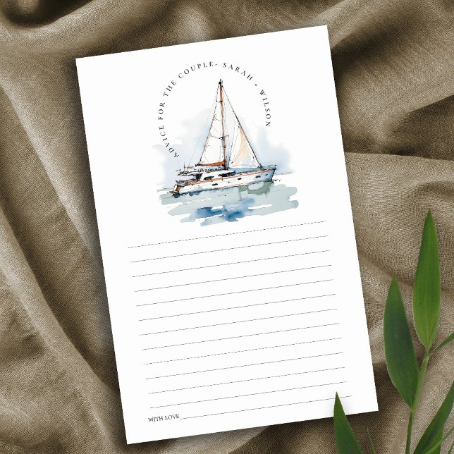 Lámina Dusky Sailboat Yacht Seascape Consejos Para Pareja (Subido por el creador)