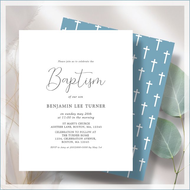 Lámina Duste Blue Cross | Invitación presupuestaria al ba (Subido por el creador)