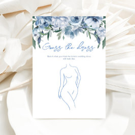 Lámina Dusty Blue Adivinan El Juego De La Ducha De Vestid