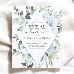 Lámina Dusty Blue Bridal Shower Luncheon