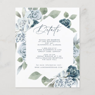 Lámina Dusty Blue Details Card