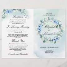 Dusty Blue Floral Greenery Eucalyptus Boda