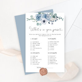 Lámina Dusty novia azul qué hay en tu juego de bolsos