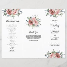 Lámina Dusty Rosa Eucalyptus Orden de servicio