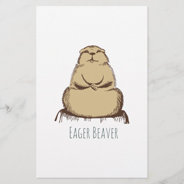 Lámina Eager Beaver (Anverso)
