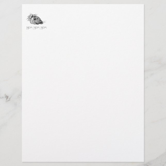 Lámina Eager Eater Peke (Anverso)