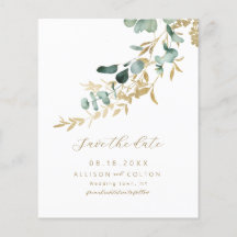 Ecalipto rústico sage verde vegetación boho presup