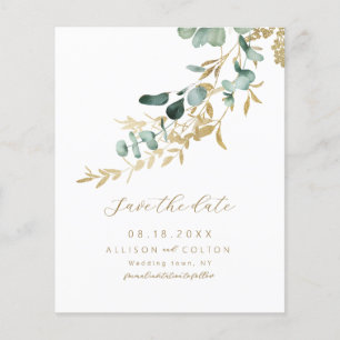 Lámina Ecalipto rústico sage verde vegetación boho presup