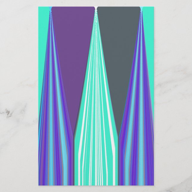 Lámina Edgy Blue art (Anverso)