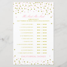 Editable Dijo Que Dijo Juego De Ducha De Boda