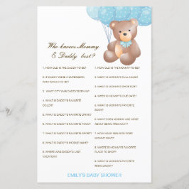 Lámina Editable que conoce mejor a mamá y papá