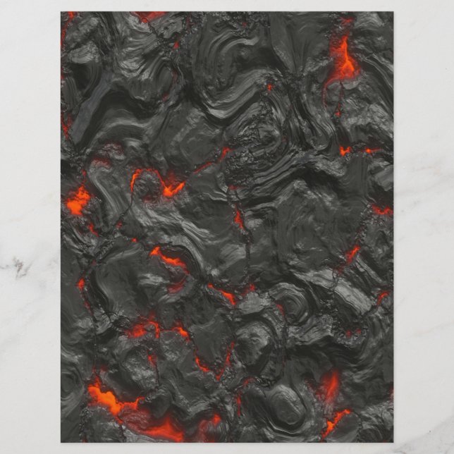 Lámina efecto de fondo de lava volcánica (Anverso)