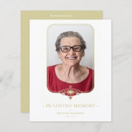 Lámina Efecto dorado funerario Efecto de encaje ornamenta