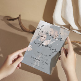 Lámina Efecto falso vellum Dos bodas fotográficas Guardar