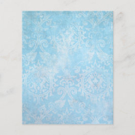 Lámina Efímera Desvaída Azul y Blanca