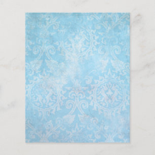 Lámina Efímera Desvaída Azul y Blanca