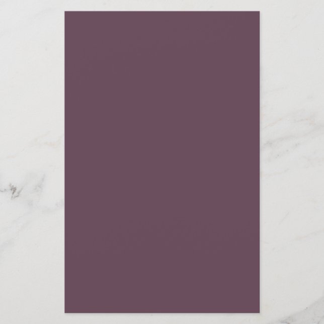 Lámina Eggplant Solid Color (Anverso)