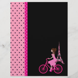 Lámina Eiffel Tower Paris Tema francés Papel de cartón