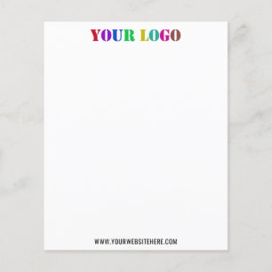 Lámina Ejemplo de diseño de papel de logotipo para empres