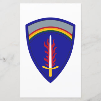 Lámina Ejército Europa USAREUR