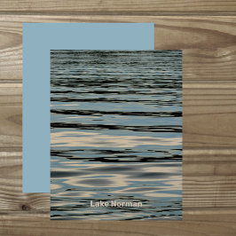 Lámina El agua del lago Rippling Papel de cuaderno beige