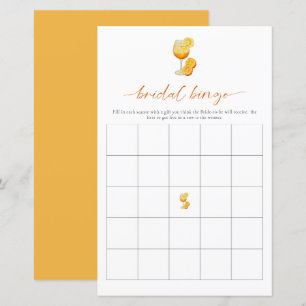 Lámina El amor en el primer juego de Bingo Spritz Bridal 