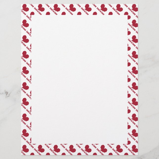 Lámina El amor es el corazón rojo (Anverso)