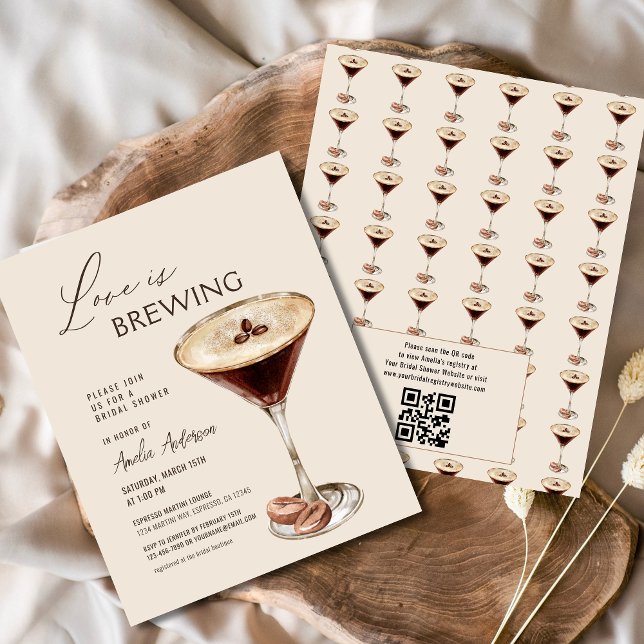 Lámina El amor está preparando la ducha de novia Espresso (Subido por el creador)