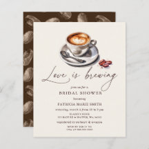 El amor presupuestal está preparando café invitaci