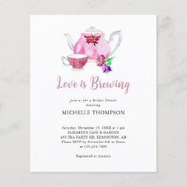 Lámina El amor presupuestal se está gestando Fiesta de té