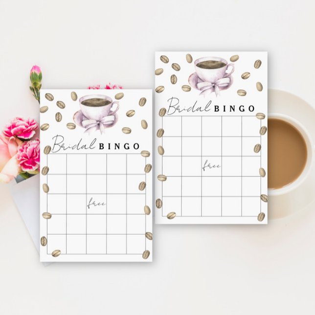 Lámina El amor se está preparando juego de bingo de ducha (Subido por el creador)