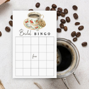 Lámina El amor se está preparando juego de bingo de ducha