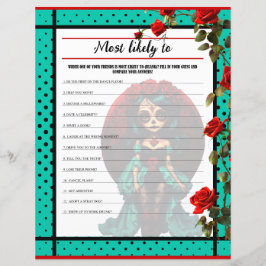 Lámina El azúcar de rosas verde azuladas y rojas se despl