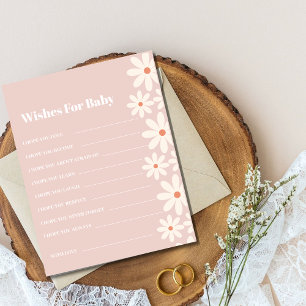 Lámina El Baby Shower rosado de quiere un bebé