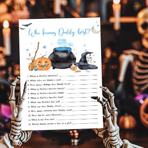 Lámina El bebé azul se está preparando quién conoce a pap