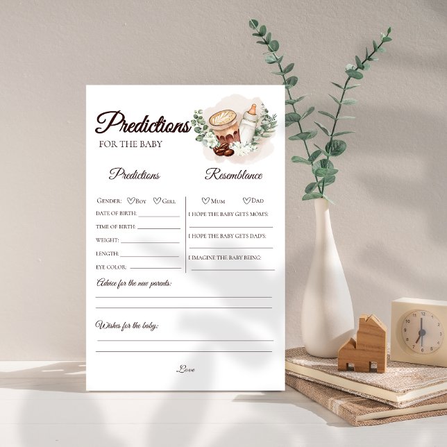 Lámina El bebé está preparando la predicción de Baby Show (Subido por el creador)