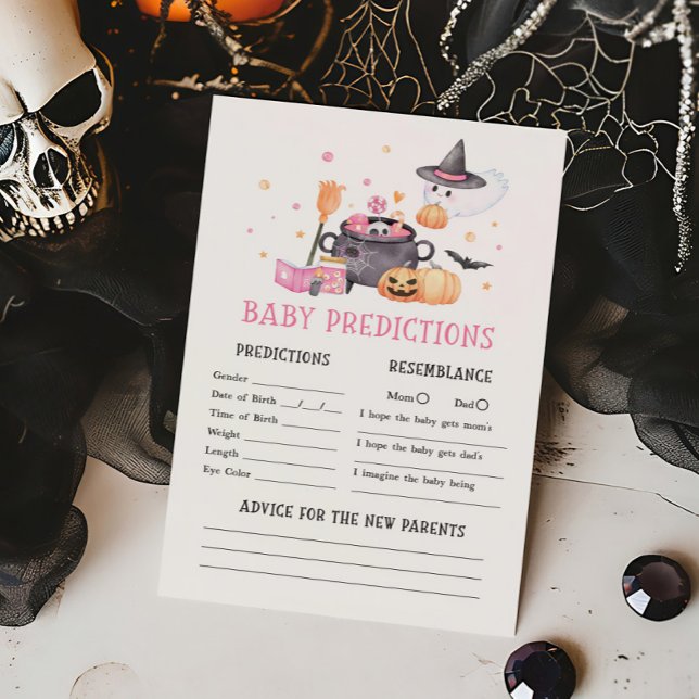 Lámina El bebé está preparando un juego de predicciones p (Baby is Brewing Baby Shower Baby Predictions Game)