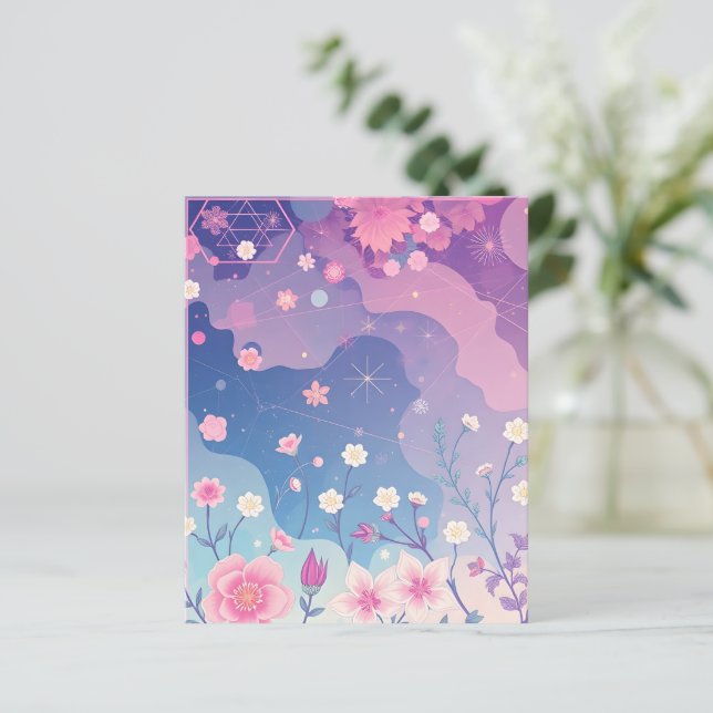 Lámina El bello arte del papel (Anverso de pie)