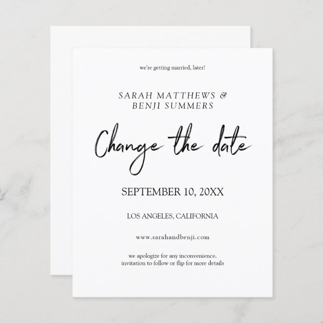 Lámina El blanco y negro del presupuesto cambian la fecha (Anverso / Reverso)