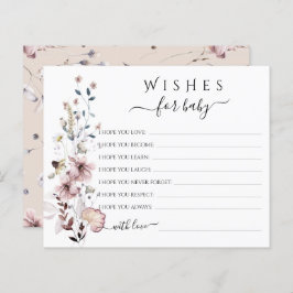 Lámina El boho de los flores silvestres quiere una partid