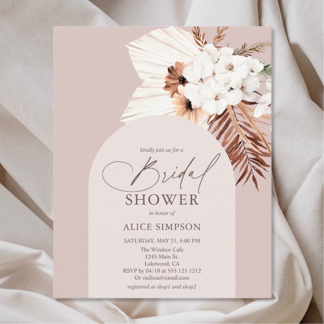 Lámina El Boho Presupuestado Seque Palm Deja Ducha De Nov (Subido por el creador)